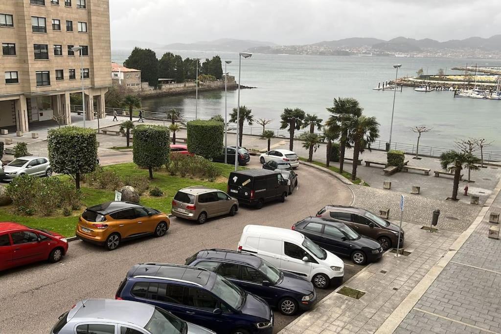 비고 Piso En Bouzas Con Vistas A La Ria 아파트 외부 사진