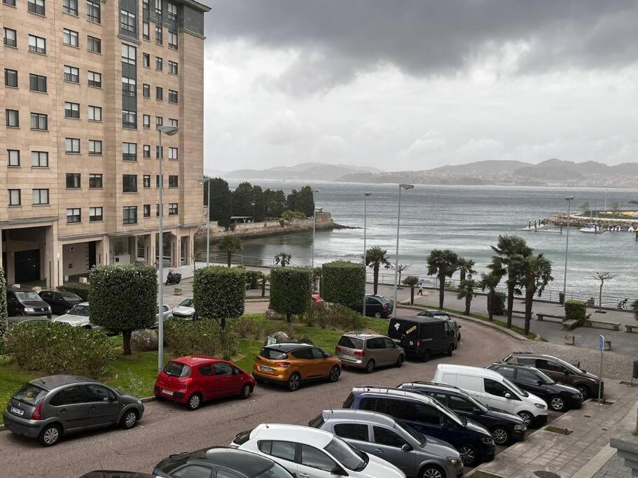 비고 Piso En Bouzas Con Vistas A La Ria 아파트 외부 사진